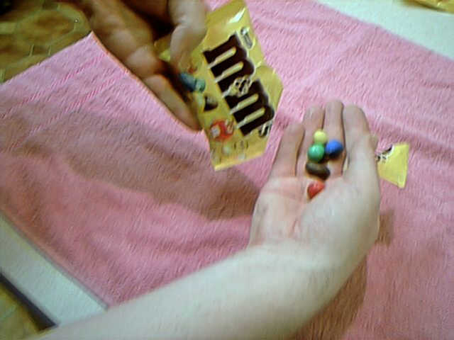 Spectators eye view of trick.