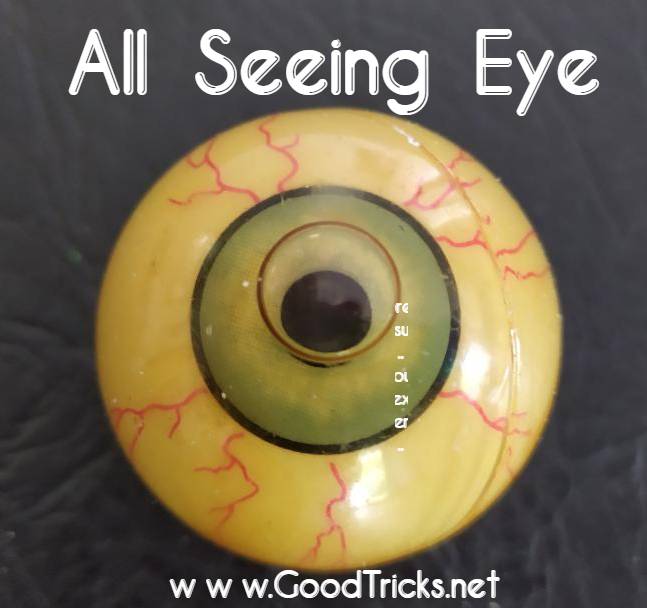 All seeing eye, used in mind reading magic tricks