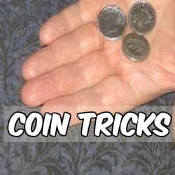 Coin tricks with a touch of magic image.