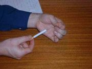 Ash should remain whole if you are careful with the cigarette.