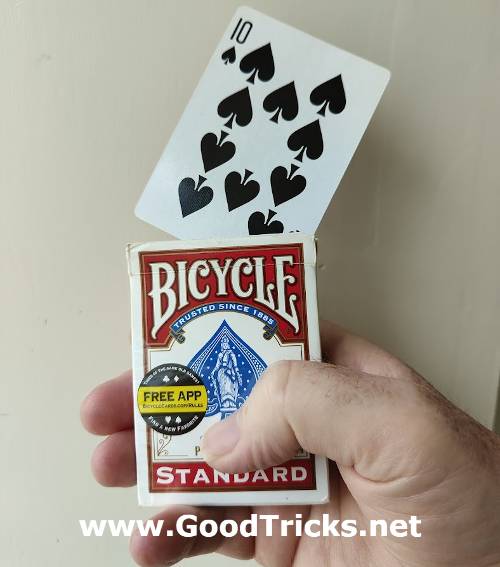 Rising Card Trick Make A Card Float