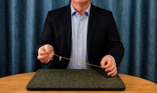 Borrowed ring climbing a rubber band