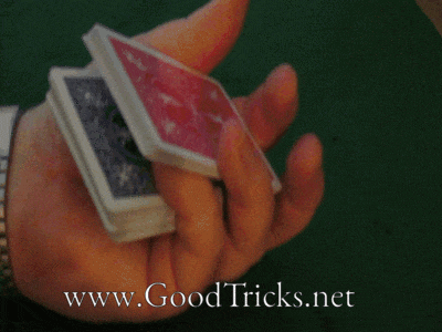 Controlling the chosen card to the top of the deck