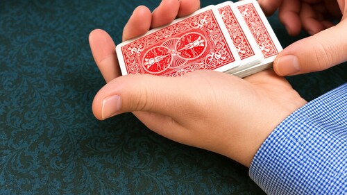 Controlling a chosen card to the top