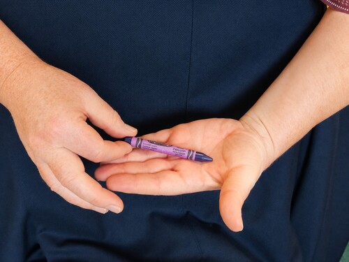Mind Reading With Crayons trick