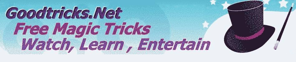 Image of magician's wand and top hat. Learn free magic tricks. Pro magic secrets and tips.