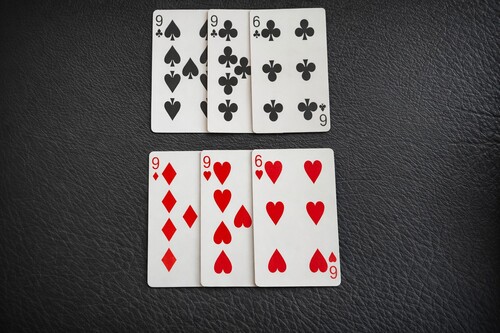 Oil and Water card separation trick
