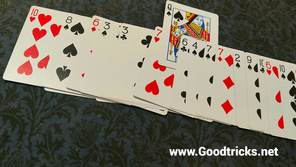 Face card should not have other face cards near it.