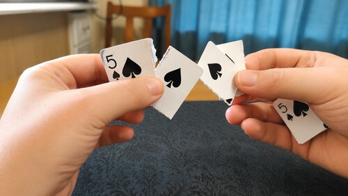 Torn And Restored Card trick